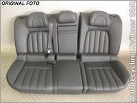 Rücksitzbank Leder geteilt aus Peugeot 407 (6D_)