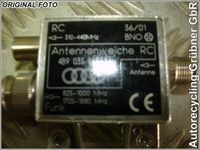 Antenne Dach aus Audi A6 Avant (4B, C5)