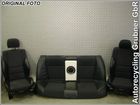 Sitzgarnitur komplett Leder geteilt ohne Airbag aus BMW 3 (E46)